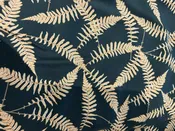 100% Rayon The Botonist Ferns Navy