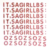 1/2″ It’s A Girl – Lbs – Ozs – Baby Pink  – 6 sets per sheet