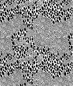 Animal Large Cheetah Beauty Marks Black/White P