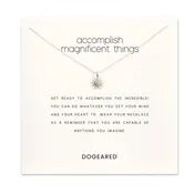 Accomplish Magnificent Things Starburst Necklace