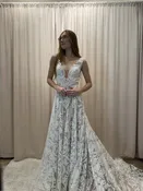 Evie Young | “Liberty” | Bridal Size 12 | Ivory/Mocha