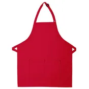 Adult 2-Pocket Bib Apron
