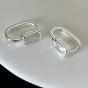 14K Gold Gold Cubic Zirconia Earrings | Gold or Silver