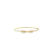 The Golden Embrace Bangle
