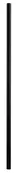 10' Direct Burial w/ Ground Outlet & Photo Cell in Black