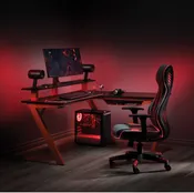 Avatar Battle Station Gaming Desk w/Bluetooth RGB LED Lights