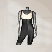 665B Post Surgical Girdle 1st. Stg. Low Compression Faja | Above the Knee | Frontal Zipper