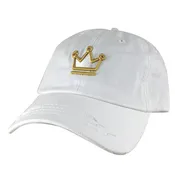 3D CROWN Distressed Cap Dad Hat