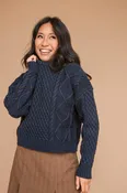 Anna Sweater-Navy