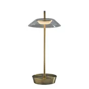 Adesso ADS360 Ako LED Cordless Table Lamp Antique Brass (AD9206-21)