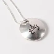 Child Birthstone Locket Necklace — The Silver Diva