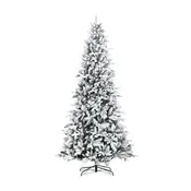 108' Pine Snow Flocked Artificial Christmas Tree | OROA