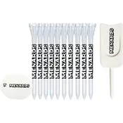 10 Pack of 2-3/4'' Flytees with Ball Markers and Divot Tool