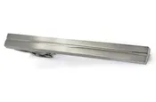 2 1/2” Tie Bar Brushed Rhodium