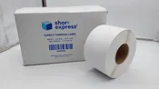 Box of 4 1000-sheet Rolls of Shorr Express 4x6 in Direct Thermal Label with 3 in Core,