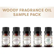 5 Woody Fragrance Oils Sample Kit - 0.3 Floz Each