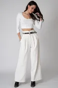 CORDUROY NOTCH WAIST PANT