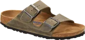 Arizona Men's Soft Footbed Faded Khaki Oiled Leather