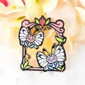 Ash's Butterfree & Shiny Butterfree Enamel Pin