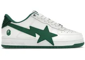 A Bathing Ape Bape Sta OS #2 White Green