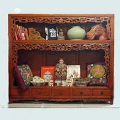 A shrine for the holy and the worldly — china woods fine furniture