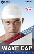 #062 Stocking Wave Cap / White (12PC)