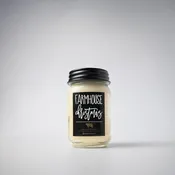 13 oz Mason Jar Christmas Candle: Farmhouse Christmas