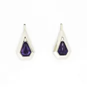 Amethyst Drop Earrings
