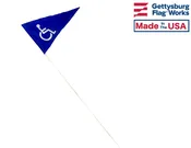 10x15" Handicap Flag w/ Whiprod