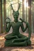Large Cernunnos Statue
