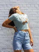 Wildflower Cropped Top