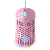 Belle Delphine X Ghost M1 UltraLight Gaming Mouse - Kitty Pink