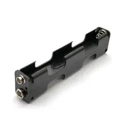 AA Battery Holder/Sled - Holds 4 AA Batteries - Black
