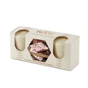 20 Hour Beeswax Blend Votive 3 Pack 2.1oz - Peppermint Bark