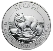 Royal Canadian Mint – Silver Arctic Fox