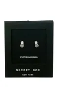 14K Gold Dipped Pineapple Earring