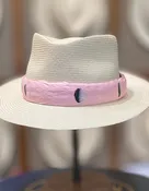 Feather Lei Hatband – “Pink Palace”