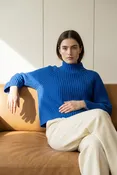 0039 Italy Lona Cropped Sweater