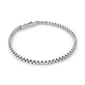 3mm Stainless Steel Box Link Bracelet