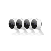 [Manufacture Refurbished] F1 Indoor Wi-Fi Security Wired Camera- 4 Pack