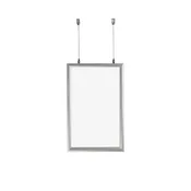 11"W x 17"H Double-Sided Hanging Snap Frame
