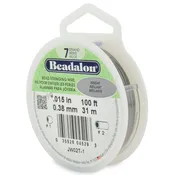 0.015" Bright 7 Strand Beadalon Wire (100ft)