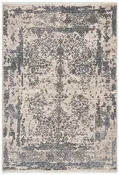 Warm Gray Contemporary Rectangular Rug