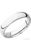 5 mm wide Domed Cobalt Chrome band.