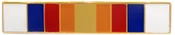 Blackinton A12291 - 8 Section Commendation Bar with Metal Center Section (1-3/4" x 3/8")