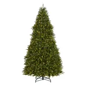 10 ft. Pre-Lit Dunhill Fir Tree with Dual Color LED Lights