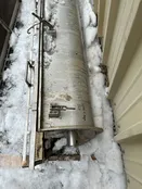 12″ x 11′ 1.5″ Stainless Steel Screw Conveyors