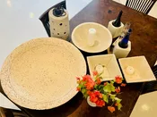 Coquina Textured Vessel Accessories