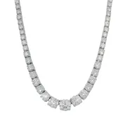 11.73ctw Graduated Diamond Riviera Necklace