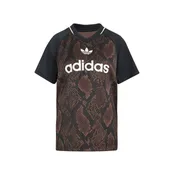 Adidas "Snake Print Satin" Jersey